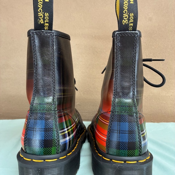 1460 Tartan Dr. Martens Unisex Boots (8 men/9 women) - Picture 3 of 5